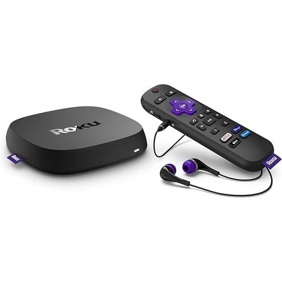 Roku Ultra Streaming Device with Remote (Renewed)