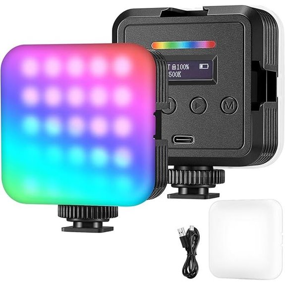 NEEWER RGB Camera Light with 360° Color Modes