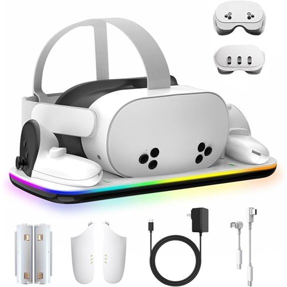 Meta Quest 3 Charging Dock with RGB Indicator