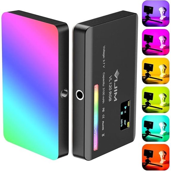 VIJIM VL120 RGB LED Video Light for Photography