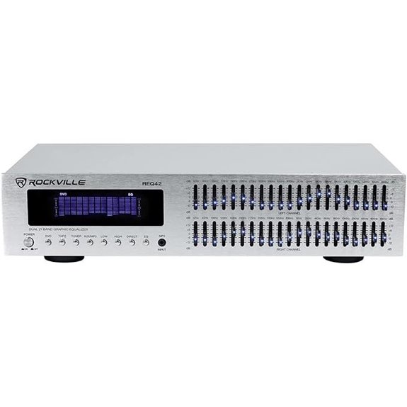 Rockville REQ42-S 2-Channel Home Theater Equalizer