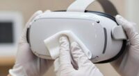 safe vr lens cleaning