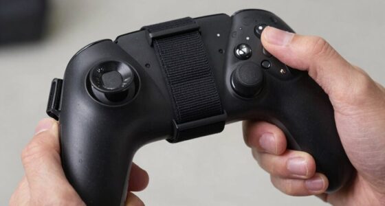 secure strap to controller