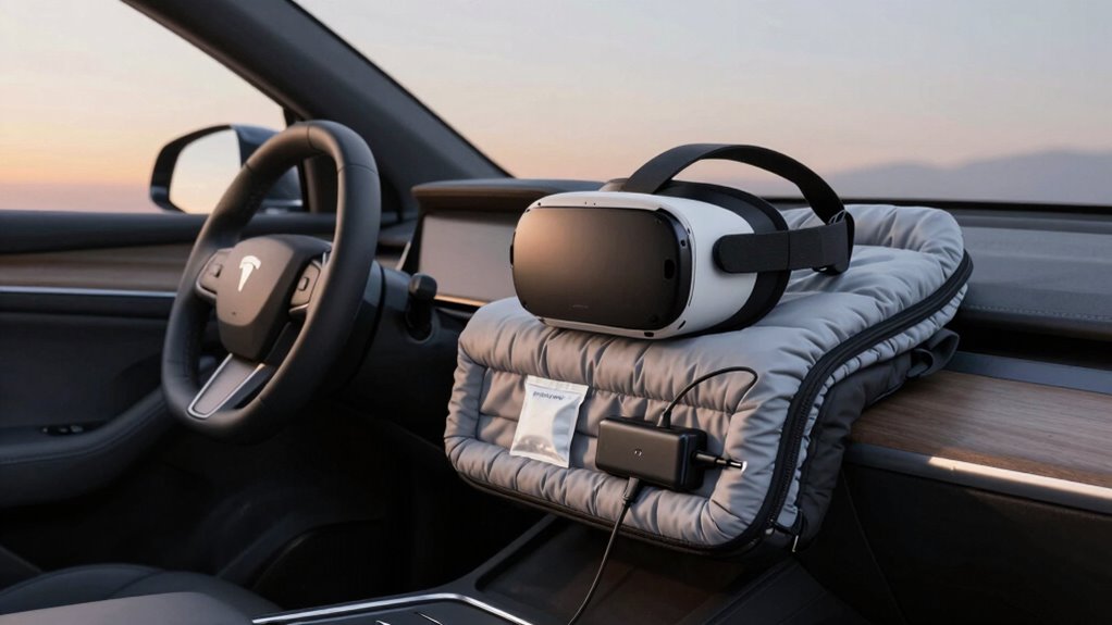 secure vr gear storage