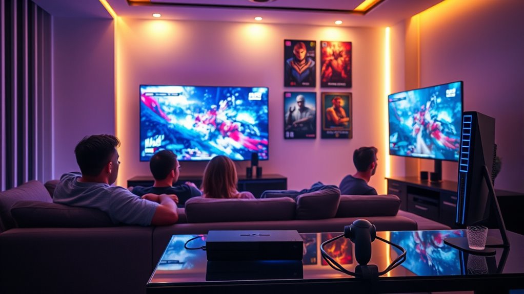 separate devices for streaming