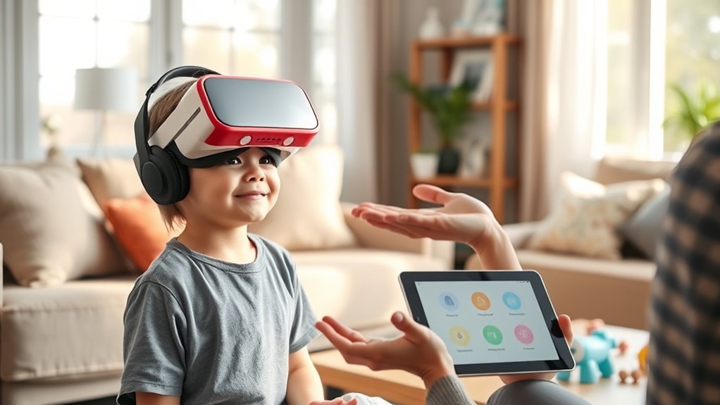 set age appropriate vr boundaries