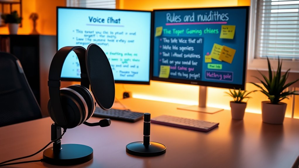 set clear voice chat boundaries