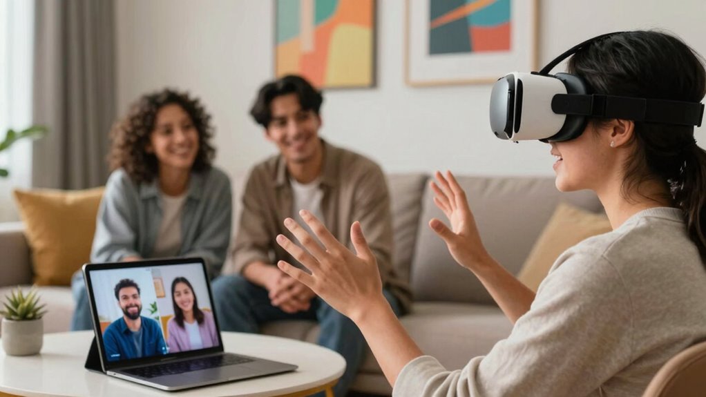 share vr without messaging