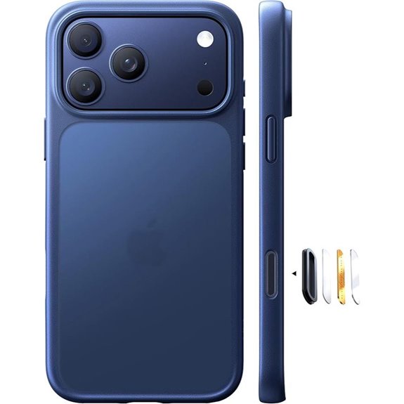 TORRAS iPhone 17 Pro Max Shockproof Case with Buttons