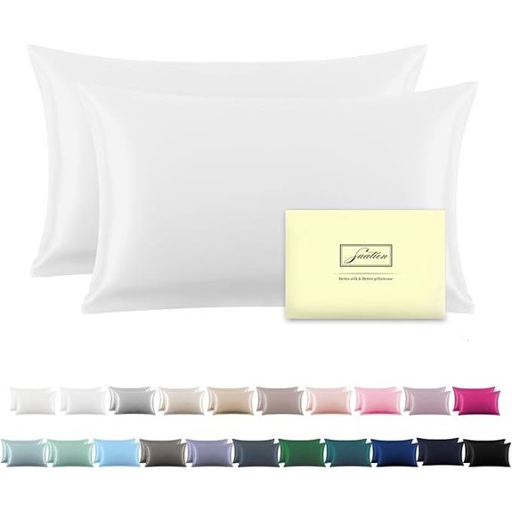 Silk Pillowcase Set for Hair and Skin (2 Pack)