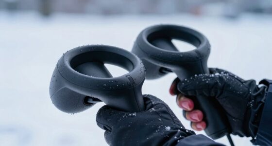 slippery controllers in cold