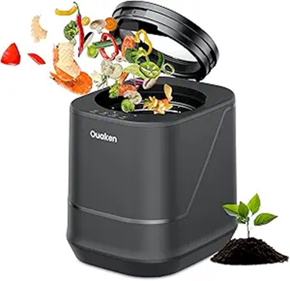 Electric Kitchen Composter 4L Odorless Auto-Clean Smart Bin