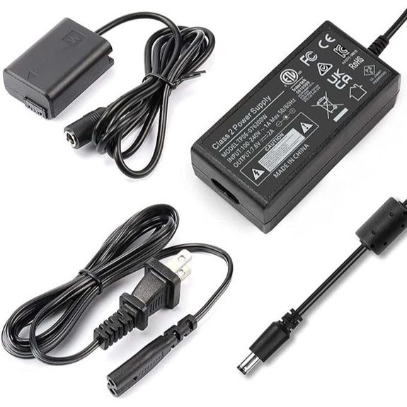 AC Power Supply Adapter for Sony Cameras