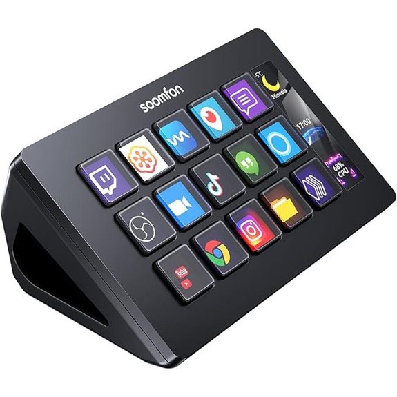 SOOMFON Stream Controller with LCD Macro Keys