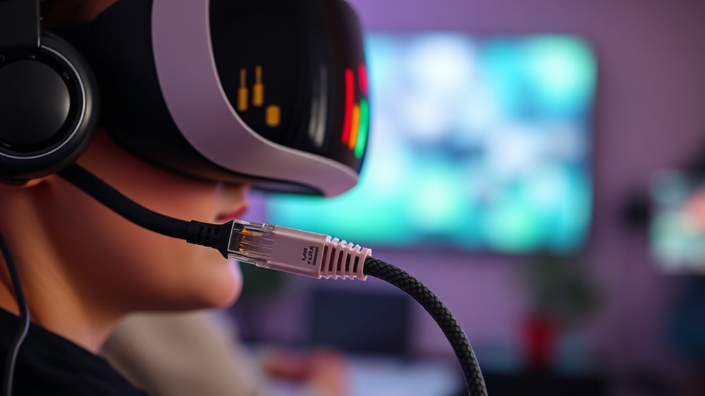 stable high bandwidth vr connection