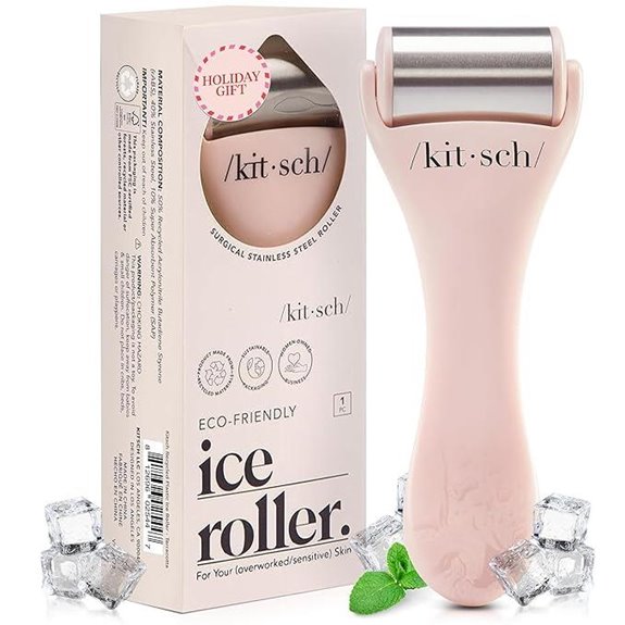 Kitsch Stainless Steel Ice Face Roller for Skin Care