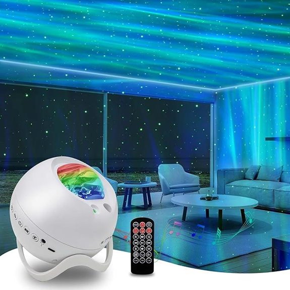 Star Projector with Bluetooth & Night Light