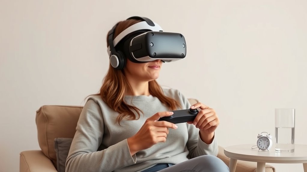 start vr sessions gradually