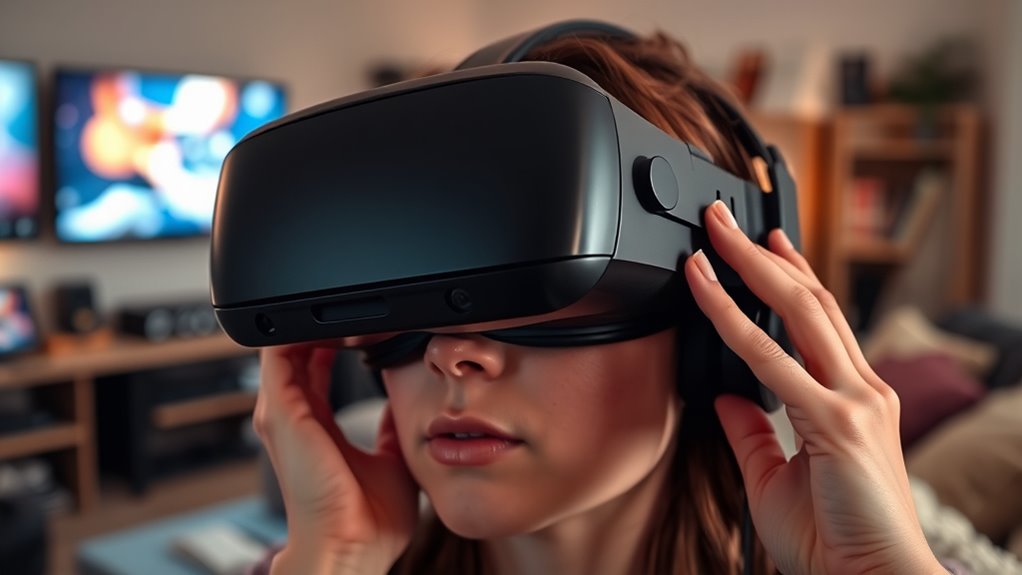 start with calming simple visuals