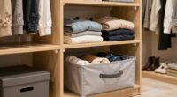 storage prevents post holiday clutter