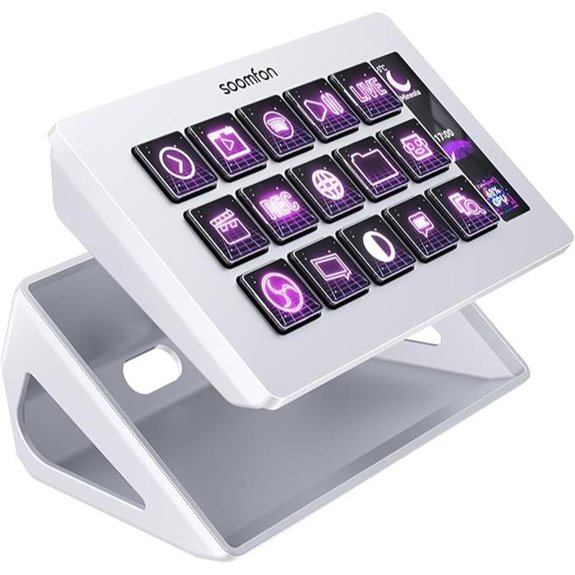SOOMFON Stream Controller with 15 LCD Macro Keys