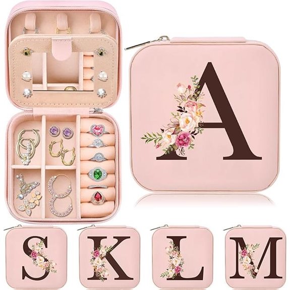 Trendy Personalized Jewelry Organizer for Teen Girls