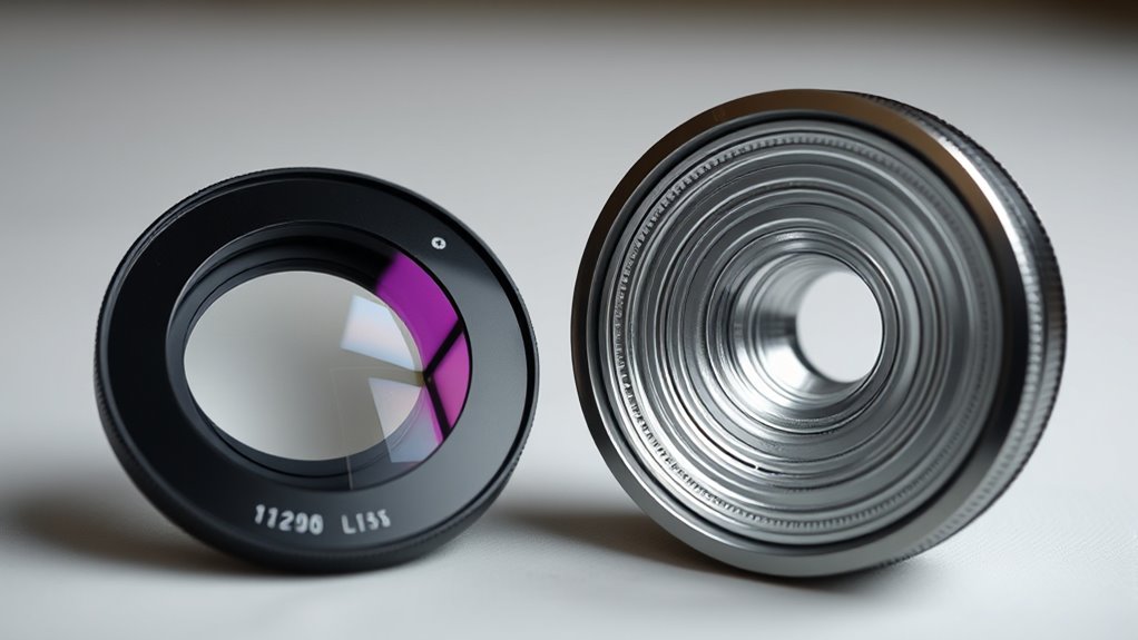 thin layered compact optics
