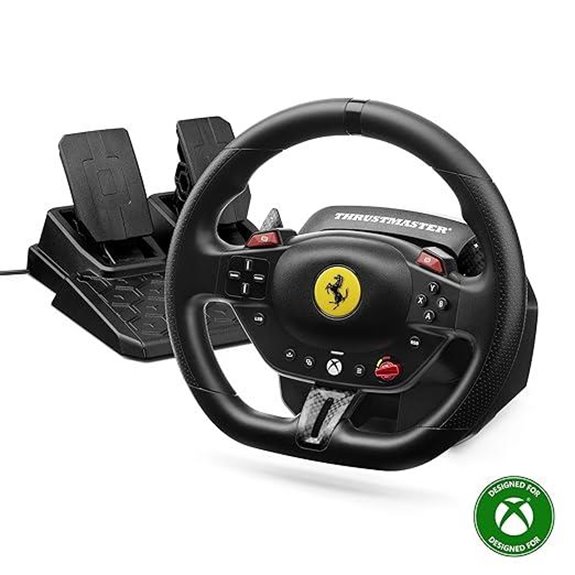 Thrustmaster T98 Ferrari Racing Wheel & Pedals Set