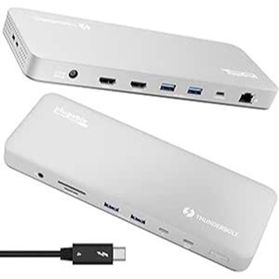 Plugable Thunderbolt 4 Dock for MacBook Air/Pro
