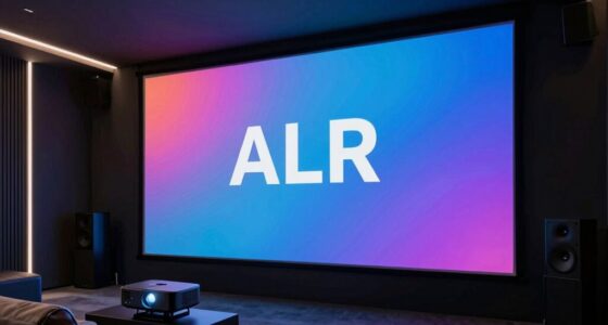 top alr projector screens