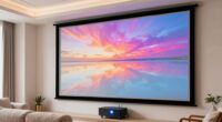 top bright room projector screens