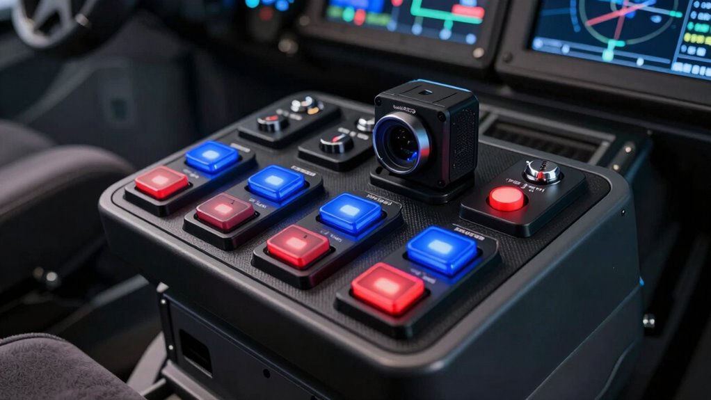 top flight sim controls