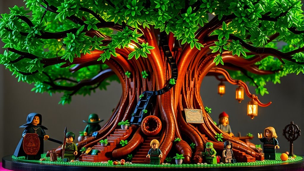 top lego zelda deku tree