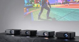 top low lag gaming projectors