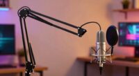 top microphone boom arms