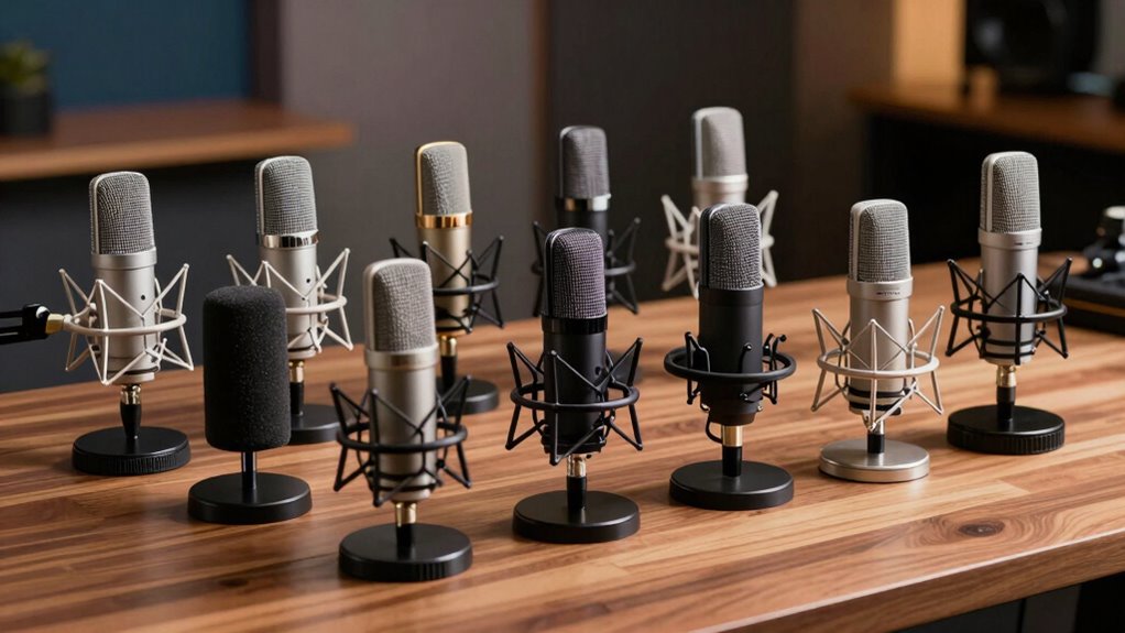 top microphone shock mounts