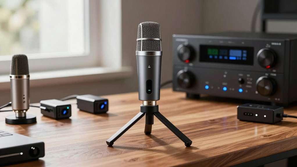 top receiver calibration microphones