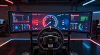 top sim racing dashboard displays
