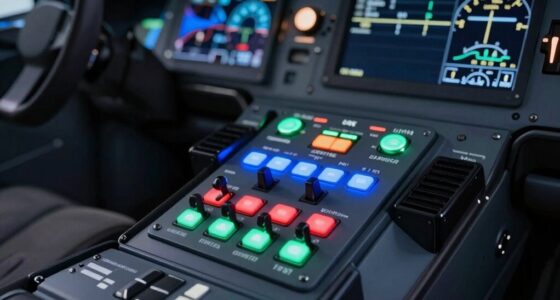 top switch panels for flight