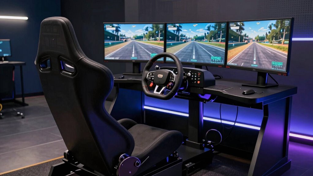 top tall driver racing cockpits