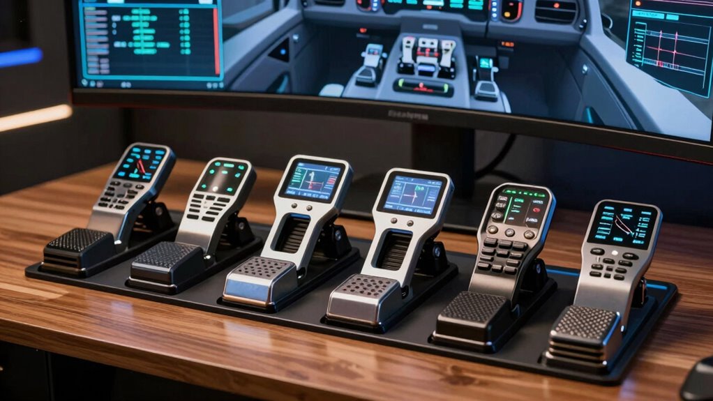 top vr flight pedals