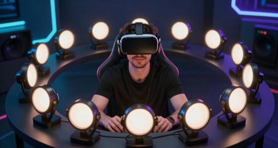 top vr streaming key lights