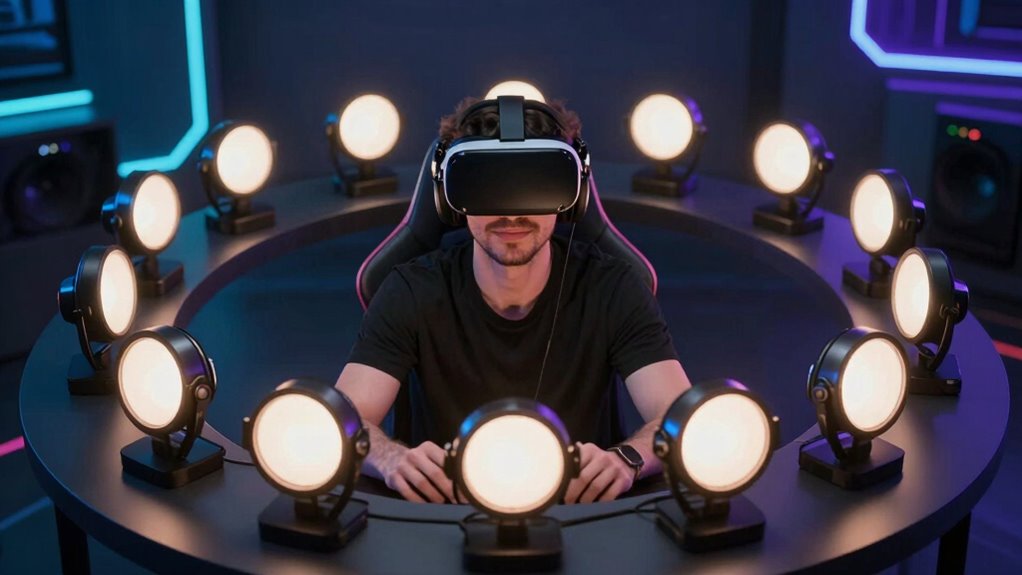 top vr streaming key lights