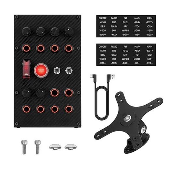 MiYee Racing Button Box for Truck Simulator