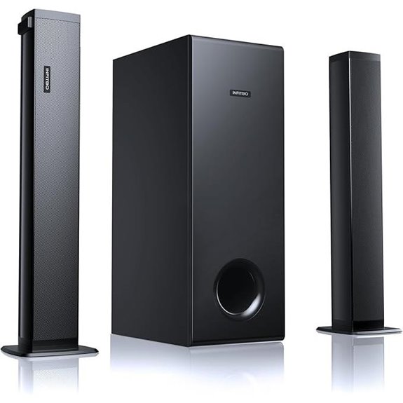 Sound Bar for Smart TV with Subwoofer and Bluetooth