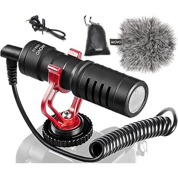 Movo VXR10 Universal Shotgun Microphone for Cameras