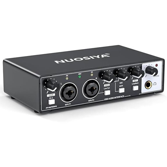 USB Audio Interface for PC & Mac Recording