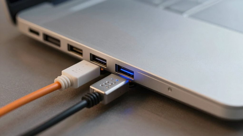 usb bandwidth port differences
