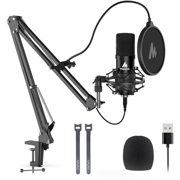MAONO USB Condenser Microphone for Recording & Gaming