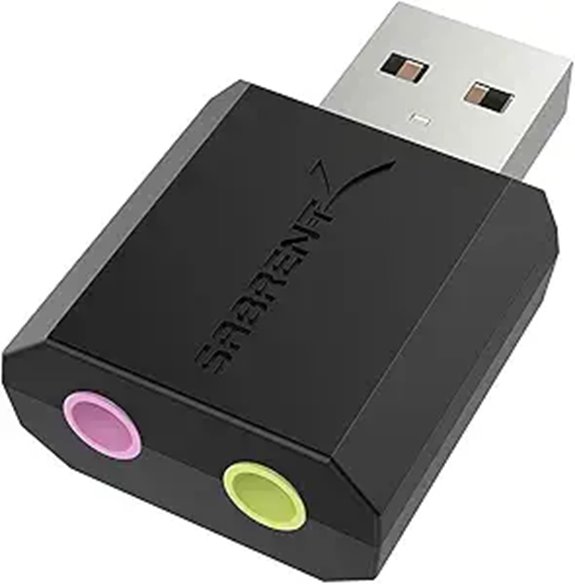 Sabrent USB External Stereo Sound Adapter